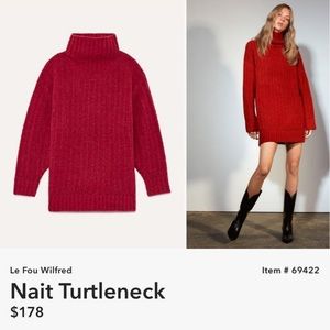 Le Fou by Wilfred oversized alpaca and wool sweater